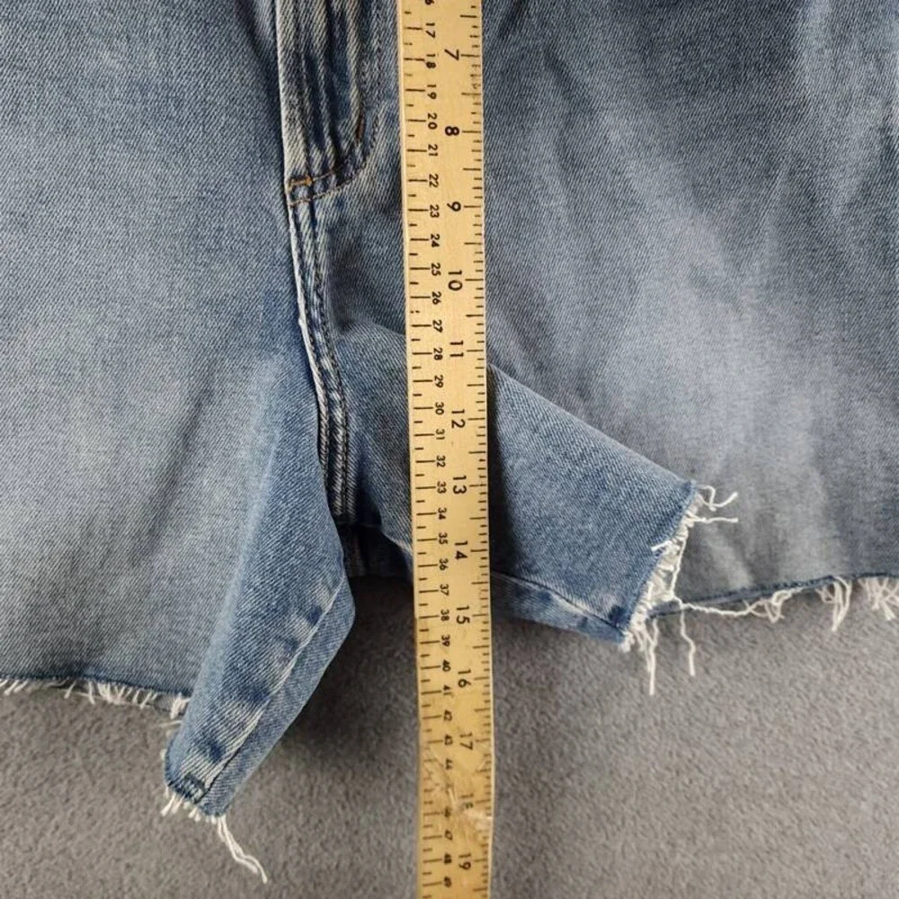 Silver Jeans Co. Highly Desirable High-Rise Shorts Women's W31/L5 Indigo Denim - Picture 9 of 15